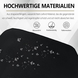 Rasfalo Bum Bag for Men and Women, Large Capacity Belt Bag with Adjustable Shoulder Strap for Running, Yoga, Jogging, Hiking, Hands-Free Carry All Phones, black, Style 01