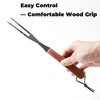 Granny Fork, 10 in 2-Tine 420 Stainless Steel Cooking Fork