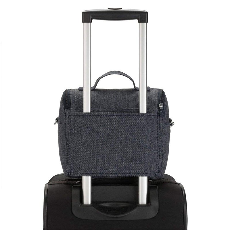Kipling NEW KICHIROU Large Lunch Box Bag Suitcase, Navy, NEW