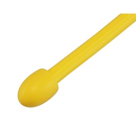 Unity Ltd Light Resin Coating Material Colorful Free Tie Yellow Thickness 6 mm X Length 45 cm Set of 5