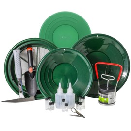 ASR Outdoor 22pc Complete Gold Panning Kit for Beginner and Kids Gold Prospecting