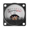 2 Pcs VU Meter Warm Backlight Recording Audio Level Amplifier