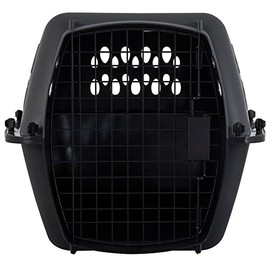 Petmate Petmate Pet Porter Dog Kennel 24", Dark Gray & Black, for Pets 15-20lbs, Made in USA