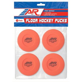 A&R Sports Floor Hockey Pucks (Pack of 4)