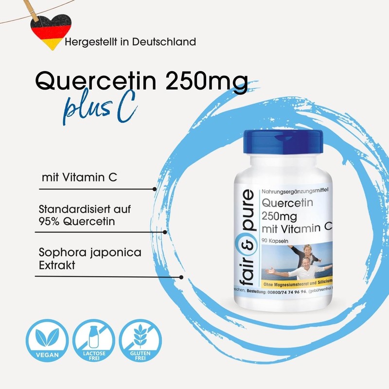 Fair & Pure® - Quercetin 250mg with Vitamin C -
