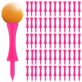 Solvayne Reusable Plastic Golf Tees Set of 10 for Beginners & Professionals, Durable and Environmentally Friendly