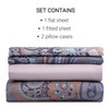 bahar tekstil 100% Cotton Soft Bed Sheets with Matching Pillow