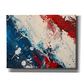 Epic Graffiti 'Red White And Blue' by Andreas Magnusson Canvas Wall Art, 34" x 26"
