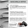 Mascarilla Facial Detox de Carbn Activado - Limpieza Profunda -