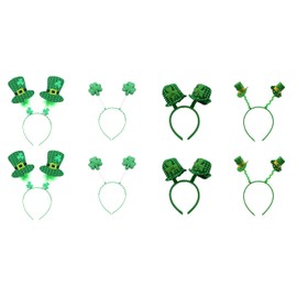 Zac's Alter Ego Pack of 8 St. Patrick's Day Irish Themed Head Boppers