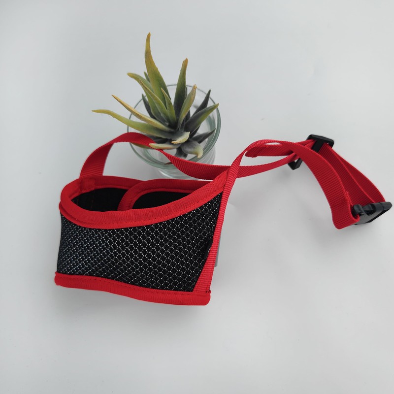 Goodiepet Adjustable Muzzle for Pet Puppy Dog Soft Muzzle for