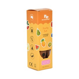 No Nasties Kids Natural Lip Gloss - Fruity Fun, 5ml