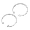 PATIKIL 68mm ID Internal Retaining Rings, 2 Pcs E-Clip Snap