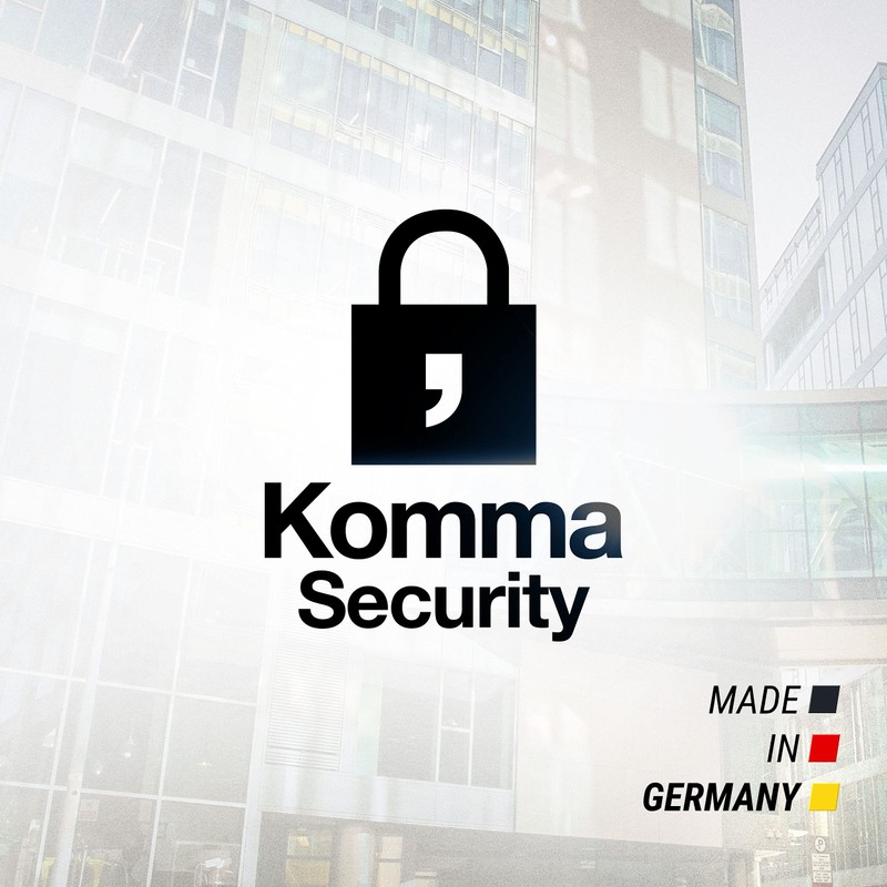 Komma Security Video Surveillance Access Prohibited Sign - Attention Caution