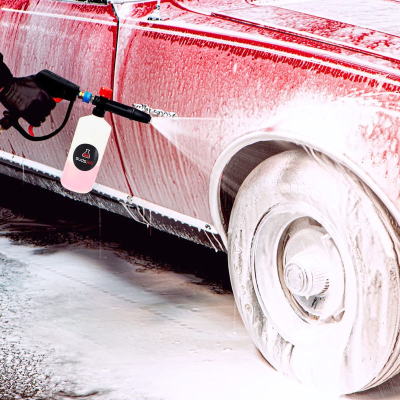 Suds Lab F2 Super Wash Foam Cannon, Adjustable Foam Nozzle,