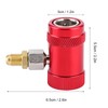 Hapivida Professional Quick Couplers Air Conditioner Service Port Adapter Brass