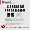 findmall 44 PCS Nut and Bolt Gauges - 23 Inch