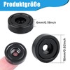MIN CI Pack of 30 Black Magnets Strong 10 kg
