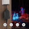 BN-LINK 24-Hour Mechanical Outdoor Light Timer, Waterproof, Heavy Duty, 15A