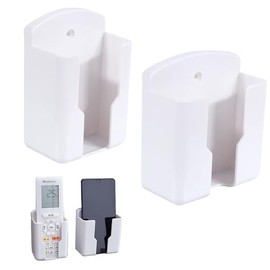 Soporte para Control Remoto, 2 Pcs Organizador de Controles Pared, Soportes para Control Remoto Autoadhesivos, Universal Caja de Almacenamiento para C