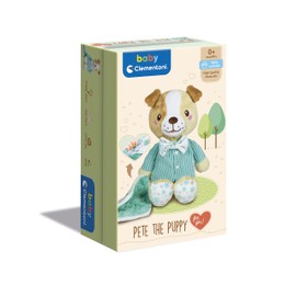 Clementoni Baby Cuddly Toy in Box - Dog, 0+ Months, 17479