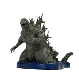 Banpresto Godzilla (2023) Godzilla Minus One Art Vignette Collectible Figure, Offshore Image Version 27 cm, Multicoloured, BP29029P, Ideal for Anime Fans