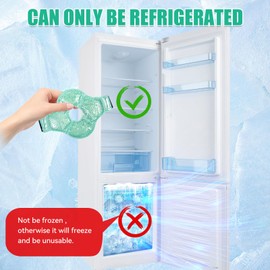 Gel Packs for Cold and Hot Wrap for Knees Injury, Ankles, Heel, Wrist, Head with Soft Backing; Ice Packs repeatable for Knee Replacements, Swollen Ankles, Plantar Achilles, Head Pain and Fever