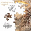 Forest Sunset Puzzles for Adults 1000 Pieces, Difficult Challenge Tree
