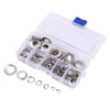 295 Pcs 304 Stainless Steel Spring 2 Wave Washer Gasket