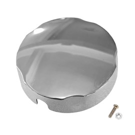 BRIOTA Pop-Up Bath Control Knob, Bathtub Knob, Bathtub Knob with Screws for Bathroom (Silver)
