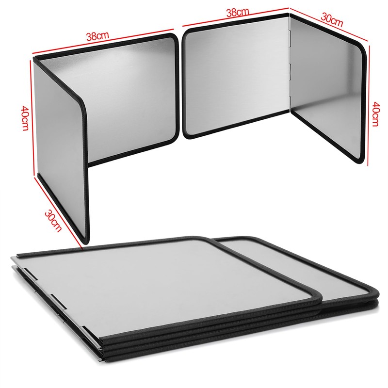 Foldable Stove Splatter Guard Grease Shield Nonstick Oil Stove Splash