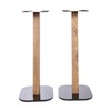 EXIMUS One Pair Fixed Height Universal Speaker Floor Stands -