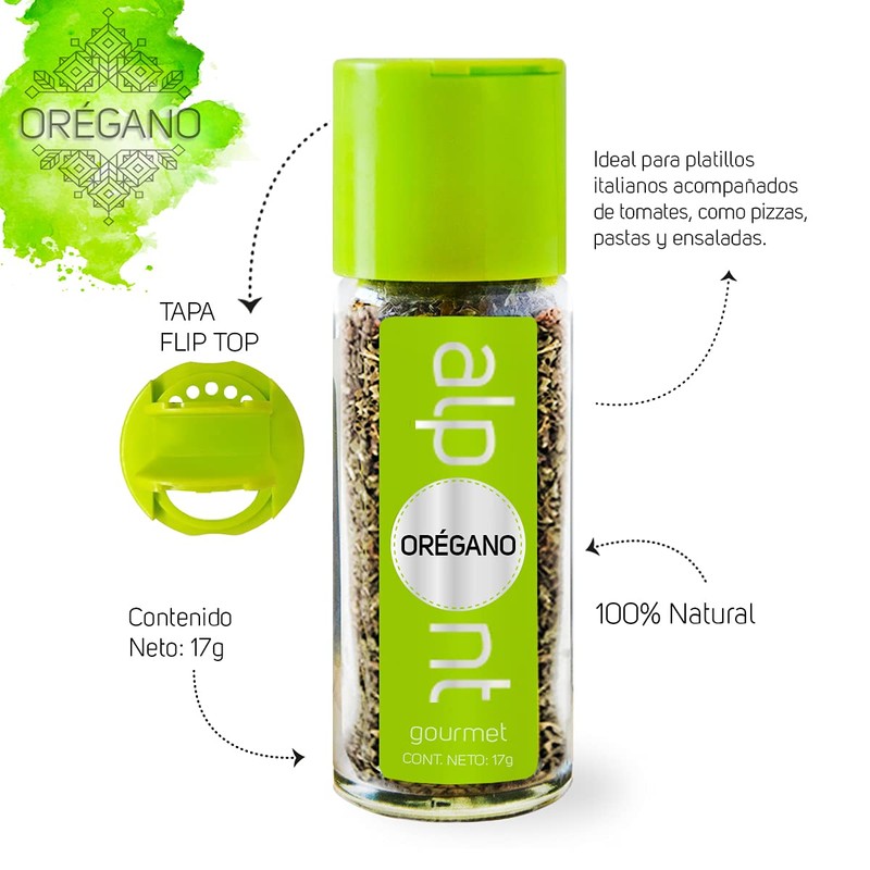 Alpont Orégano 17 Gramos 2 Piezas