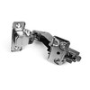 Berta 2-Pack Frameless Soft-Close Cabinet Hinges, 3D Adjustable Clip-On with