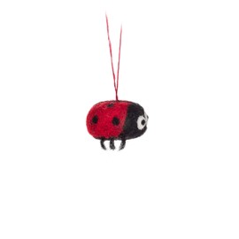 Abbott Collection 28-Nepal ORN Ornament, Mini (1" H), Mini Ladybug