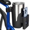 JOYTUTUS Cup Holder for Wheelchair, 2 in 1 Water Bottle
