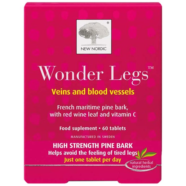 New Nordic Wonder Legs - High Strength Pine Bark Extract