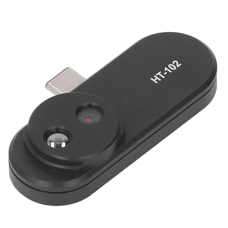 Thermal Imaging Camera Black ABS Mobile Phone Thermal Imager with
