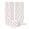 MATICAN 50-Pack 9oz Paper Ice Cream Cups with Rose Gold