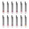 Juego De Delineador De Labios Impermeable Mate Sexy De 12pcs