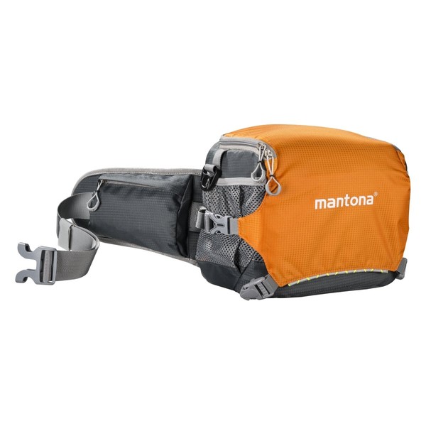 Mantona 20583 ElementsPro 20 Outdoor-Kameratasche für DSLR- oder CSC-Kamera orange