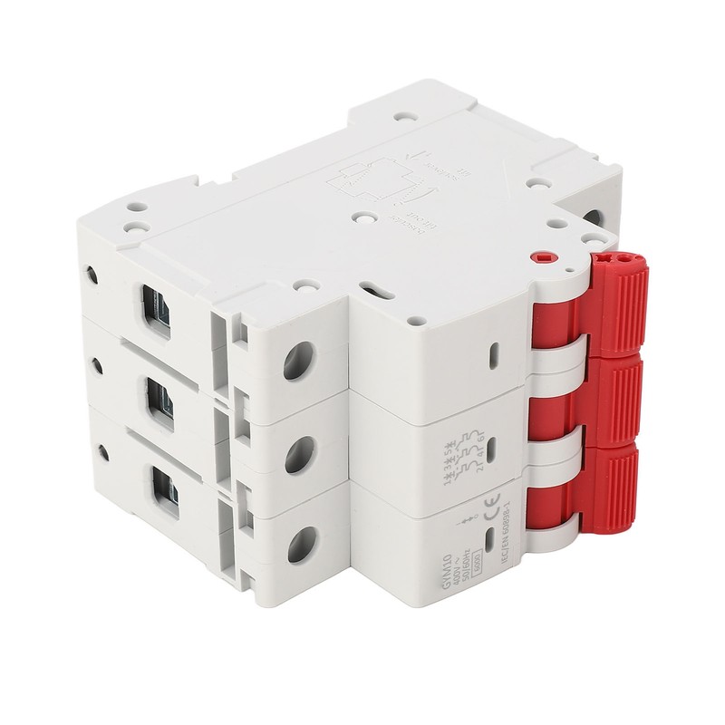 Miniature Circuit Breaker 6KA 3P DIN Rail Mounted Circuit Breaker
