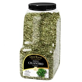 GranAroma Cilantro Flakes, Aromatic Spice, Salsas & Tacos (1 Pound)