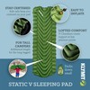 KLYMIT STATIC V LONG (78”) Sleeping Pad, Lightweight, Outdoor Sleep