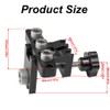 3-in-1 Drilling Template with Positioning Clip, Adjustable Drill Guide Puncher