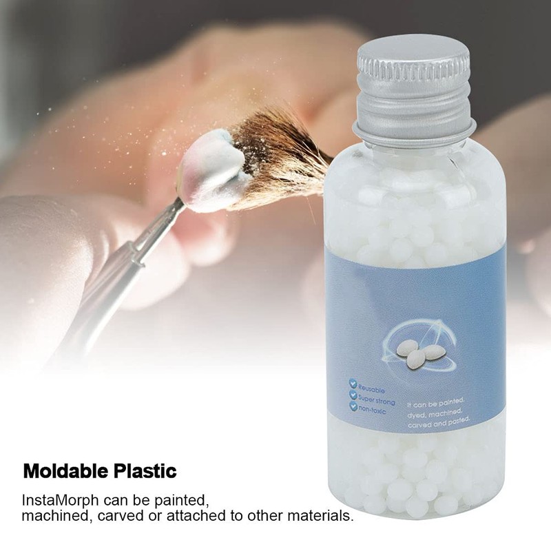 Atyhao 20g Polymorph Thermoplastic Mouldable Plastic DIY Crafts for Many