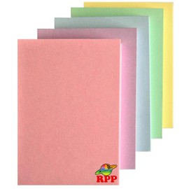 Blank Flash Cards, A7 105 x 74 mm Assorted Pastel Colours, Perfect Study Tool Index Revision Learning a Pack of 250 Sheets 160gsm
