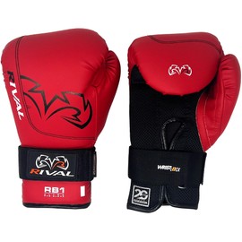 RIVAL Boxing RB1 Ultra Bag Gloves, 20th Anniversary Edition, High-Density Multi-Layered Padding and Signature Wrist Lock Strapping System
