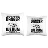 US EOD Tech Explosive Ordnance Disposal Technician Throw Pillow