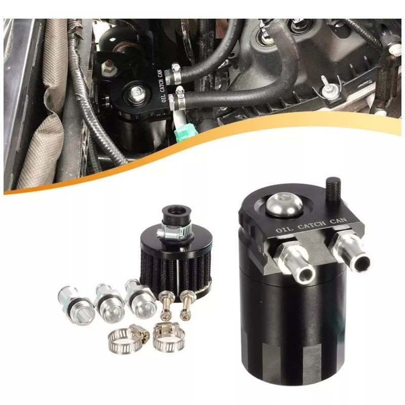 común (uso) Filtro Tanque Lata Captura Aceite Conflector Universal